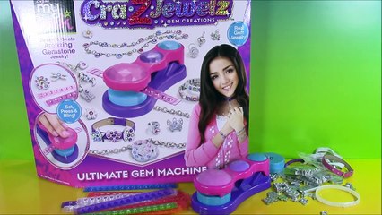 Cra-Z-Arte Cra-Z-Jewelz ÚLTIMA Joya de la Máquina DIY Pulseras de los Encantos del Collar de la Joyería y Mor