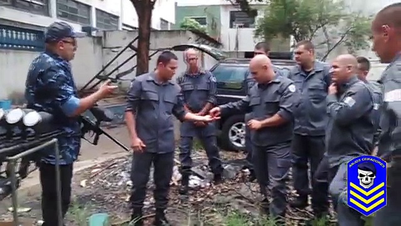 Treinamento da Força Tática do 10° BPM/I com os Anjos Ceifadores