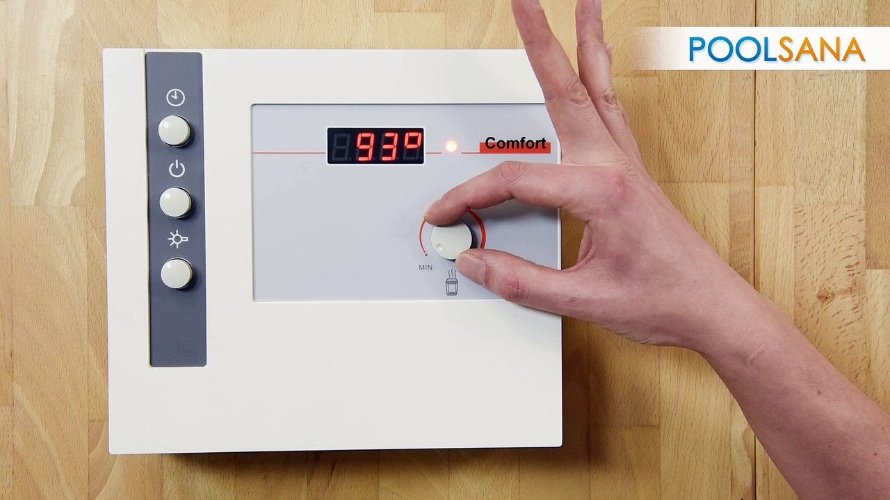 Saunasteuerung L2 Comfort Poolsana