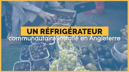 Un frigo communautaire contre le gaspillage alimentaire
