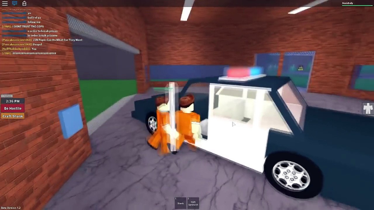 Roblox Adventures / ESCAPING PRISON IN ROBLOX! / REDWOOD PRISON!