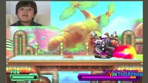 KIRBY PLANET ROBOBOT for Nintendo 3DS Giant Egg Surprise Opening Ryan ToysReview