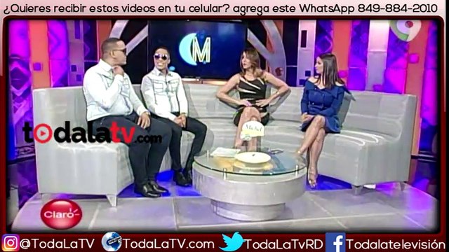 Chiquito Team Band celebran su nominacion en los premios Billdboard-Esta Noche Mariasela-Video