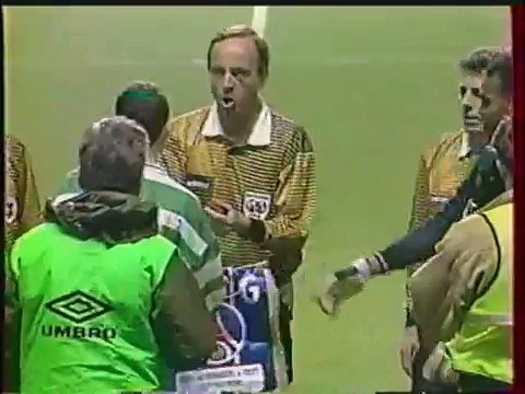 02.11.1995 - 1995-1996 UEFA Cup Winners' Cup 2nd Round 2nd Leg Celtic FC 0-3 Paris Saint-Germain