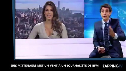 Iris Mittenaere élue Miss Univers, elle met un énorme vent à un journaliste de BFMTV