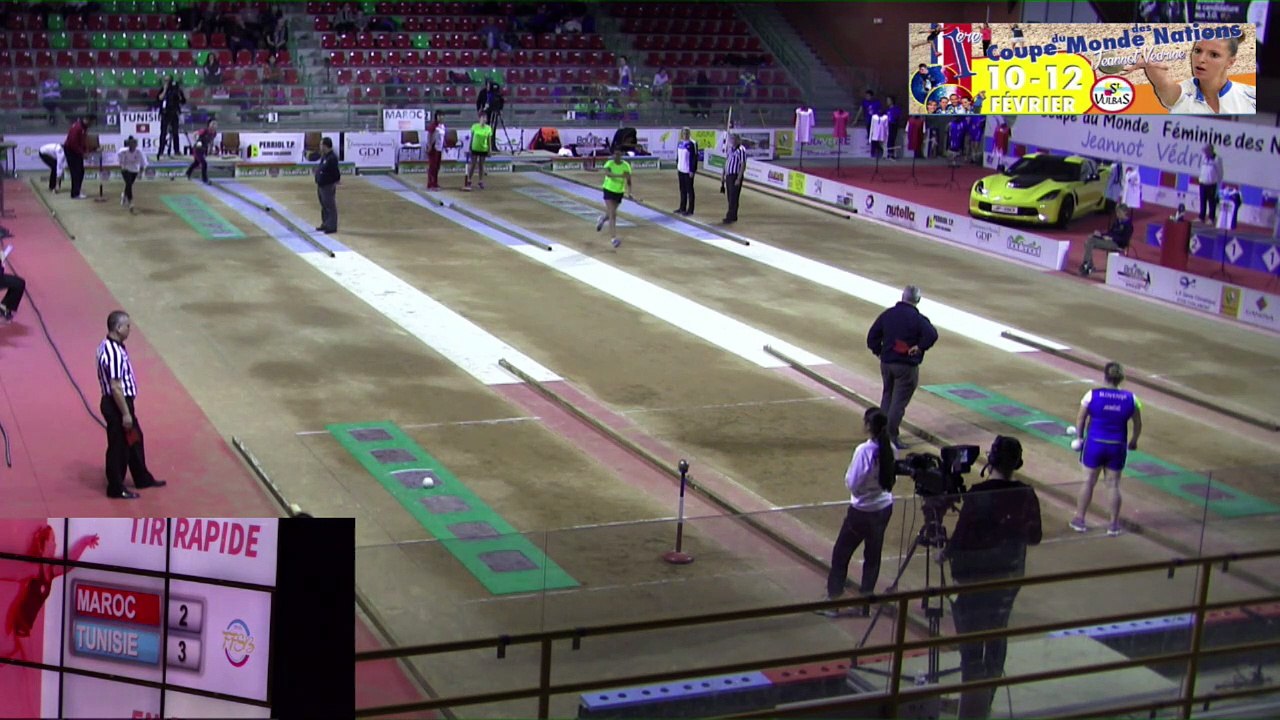 Tir rapide en double, Maroc Tunisie, Coupe du Monde Féminine des Nations, Saint-Vulbas 2017