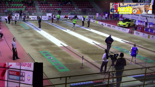 Tir rapide en double, Maroc Tunisie, Coupe du Monde Féminine des Nations, Saint-Vulbas 2017