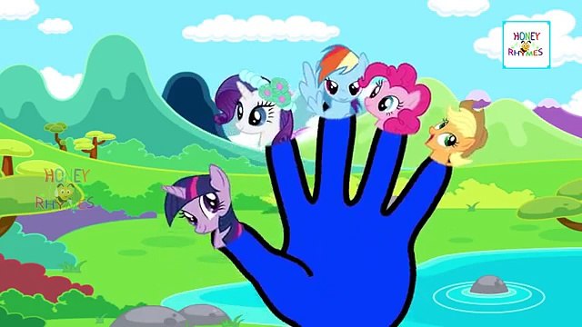 Scooby Doo Finger Family Nursery Rhyme My Little Pony Cartoon Dancing HD Songs For Children