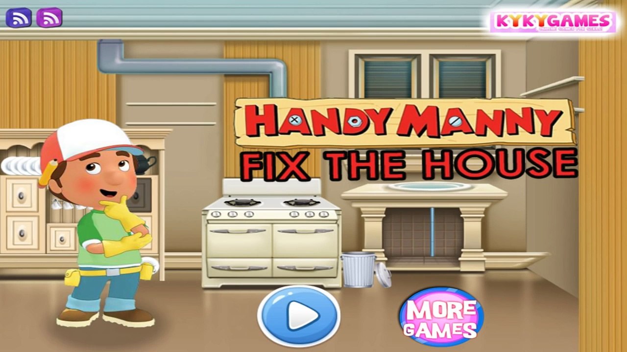 Handy Manny - Fix The House - Full Game for Kids