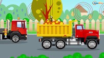 El Camión de Bomberos es Rojo - Dibujo animado de coches - Carritos Para Niños