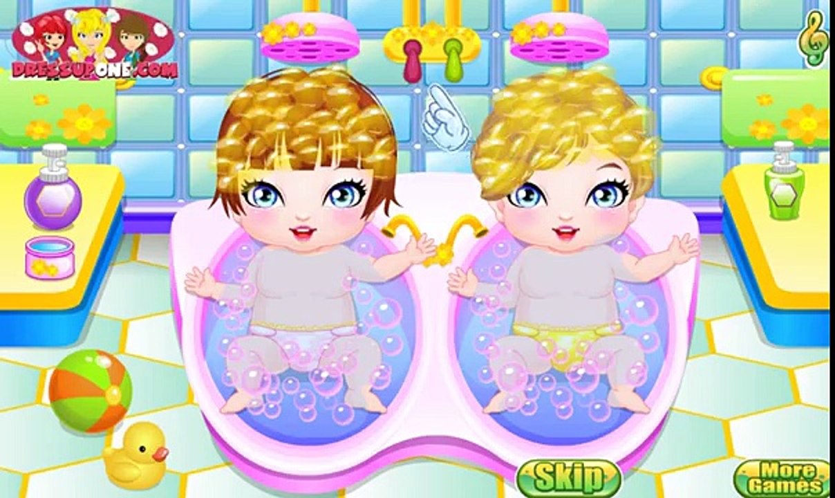 Games and Cartoon for Kids - Sweet Baby Girl Twin Sisters Care iPad Gameplay HD