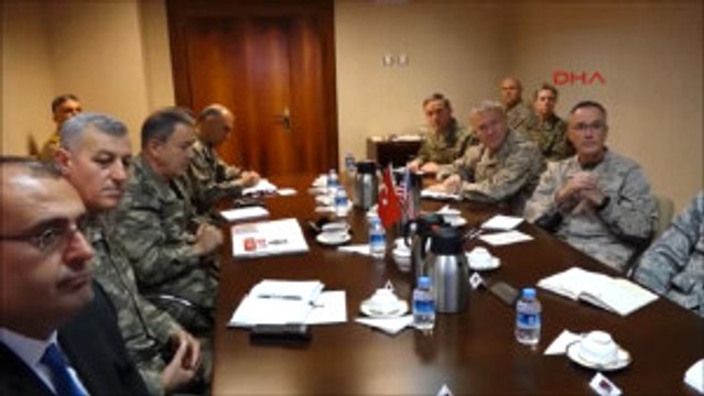 Adana - Orgeneral Hulusi Akar Incirlik'te ABD Genelkurmay Başkanı Dunford Ile Görüştü