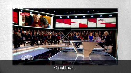Marine Le Pen : intox à la taxe - DÉSINTOX - 16/02/2017