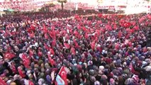 Kahramanmaraş Cumhurbaşkanı Erdoğan Toplu Açılış ve Temel Atma Törenine Katıldı-9