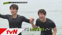 '겨울바다 입수' 이상윤&우지원, 극한 ′팀워크′ 훈련