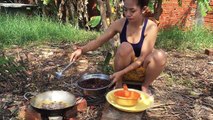 OOPS TV - Beautiful Girl Village Food Factory in Cambodia #2