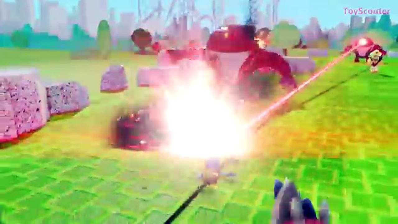 ANNA Great Adventure Fighting Bad Guys and Racing Around in Fun Land