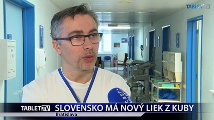 SLOVENSKO MA NOVY LIEK Z KUBY