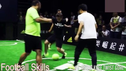 TOP 10 Amazing Football Freestyle Futsal Goals ★