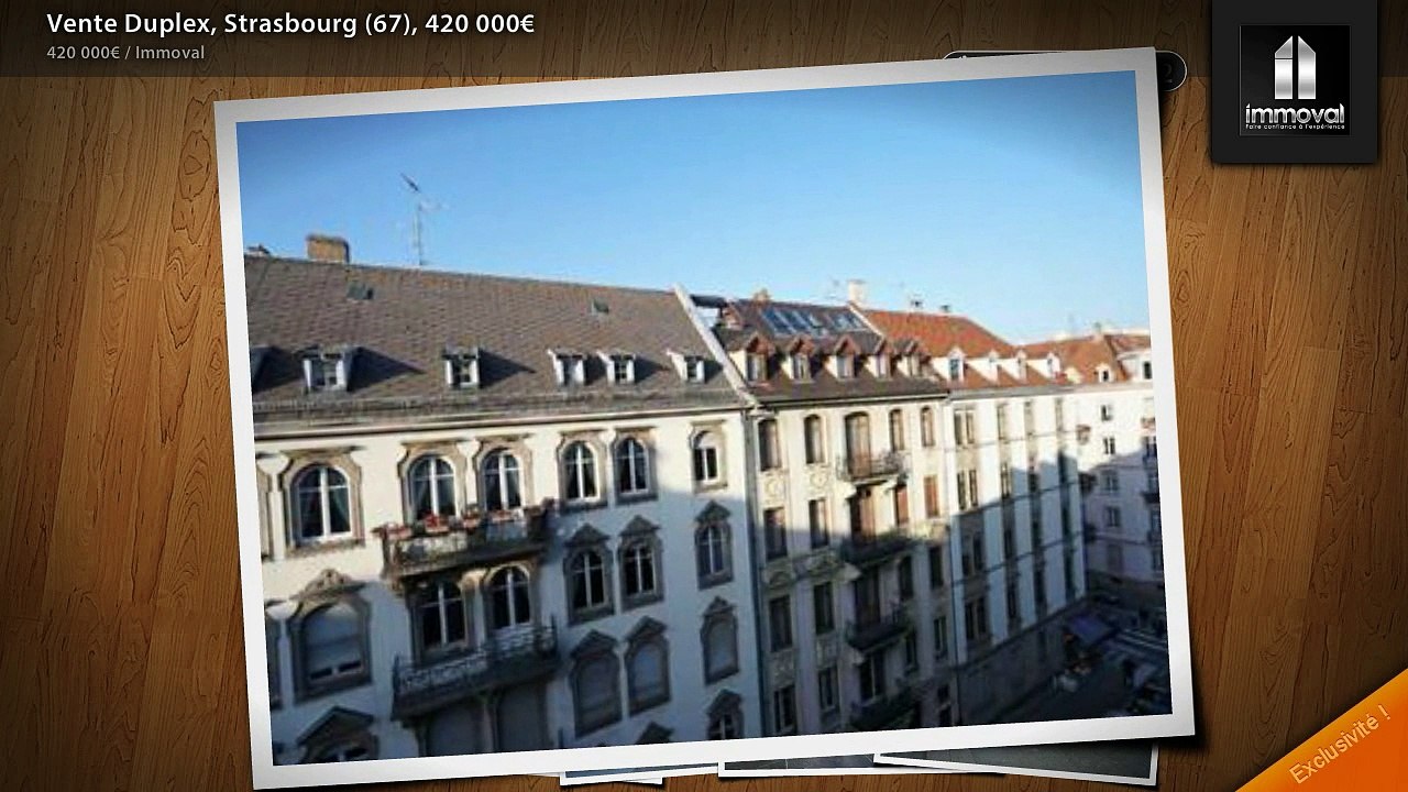 Vente Duplex, Strasbourg (67), 420 000€