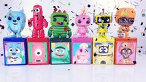 Yo Gabba Gabba Play-Doh Dippin Dots DIY Cubeez Jelly Beans Toy Surprise