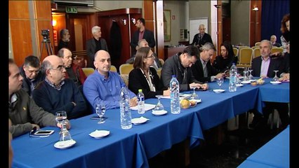 Ο Υπουργός Περιβάλλοντος Γιώργος Σταθάκης στη Λαμία