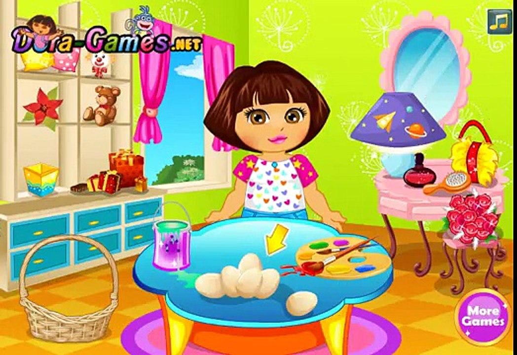 Игра Дора готовится к Пасхе! БЕСПЛАТНЫЕ игры ДАША путешественница онлайн! МУЛЬТФИЛЬМ ДАША!