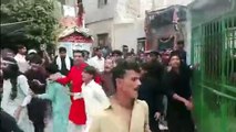 We don't want police they are corrupt we want ranger people protest after Sehwan Blast