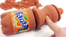 Поделки как сделать цветы Кинетический песок фанты учим цвета Orbeez сюрприз мороженое