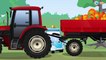 Czerwony Traktor i przyjaciele samochody | Maszyny Budowlane | Bajki dla dzieci po polsku
