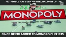 Monopoly says goodbye to iconic thimble token