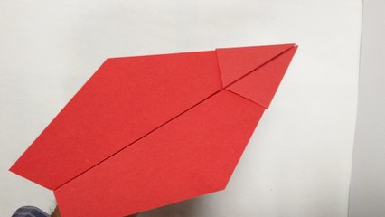 Simple Aeroplane by *artsnorigami* - DIY - youtube tutorial - 03