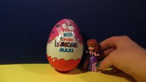 Kinder Surprise Egg MAXI, Kinderägg, Disney Sofia unboxing kinder surprise egg
