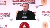 Kahramanmaraş Cumhurbaşkanı Erdoğan Toplu Açılış ve Temel Atma Törenine Katıldı-8