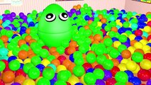 Balls For Kids 3D Learn Colors Collection - Color Ball Pit Show by Animated Surprise Eggs
