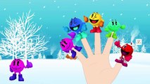 Pacman Horse Colourful Colours Finger Family Song For Children Rhymes || Animated Nursery