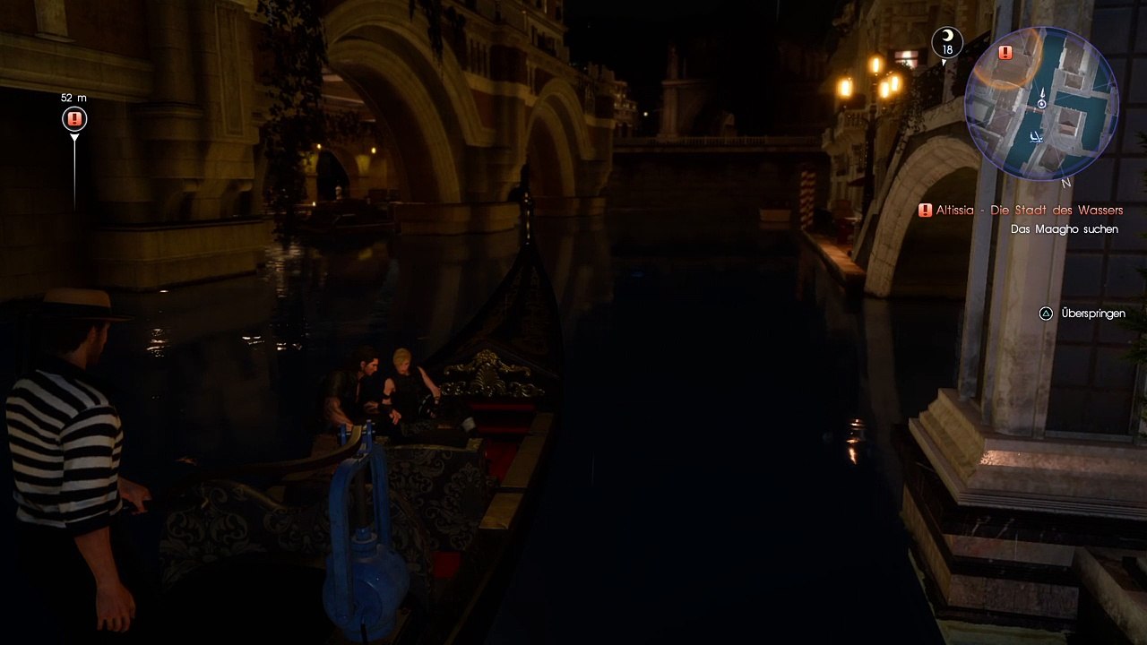 FINAL FANTASY XV bei Nacht