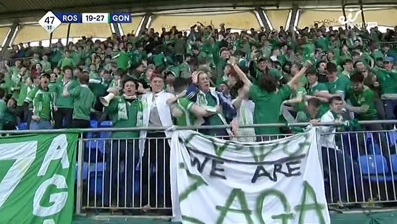 Superbe essai lors de la Bank of Ireland Leinster Schools Senior Cup