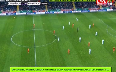 Welliton GOAL HD - Kayserispor 1-0 Bursaspor 17.02.2017 HD