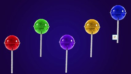Mega Sweets Finger Family Pack - Lollipops, Candies, Ice Cream, Animals 3D
