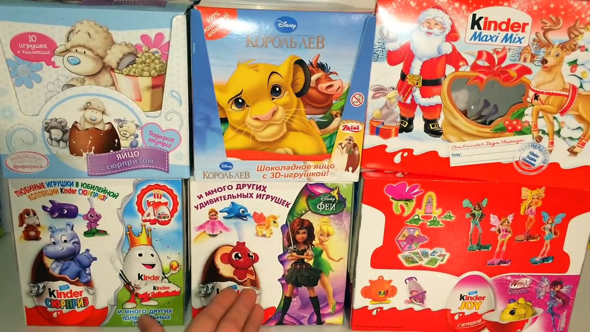 ⁣Киндер Яйца Сюрприз по мультику История Игрушек,Unboxing Surprise Eggs Toy Story 3