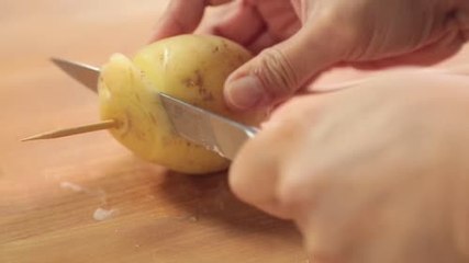How To Make Spiral Potato Chips