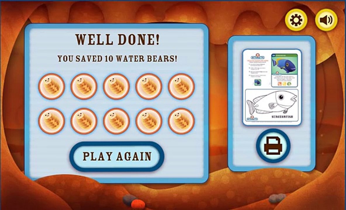 Water bear escape | Octonauts | Free online game PC