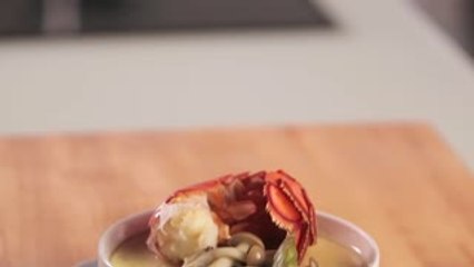 Steamed Tofu With Lobster