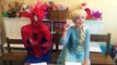 Superhero Compilation Blue Spiderman Frozen Elsa Disney Princesses and babies w/ bad baby