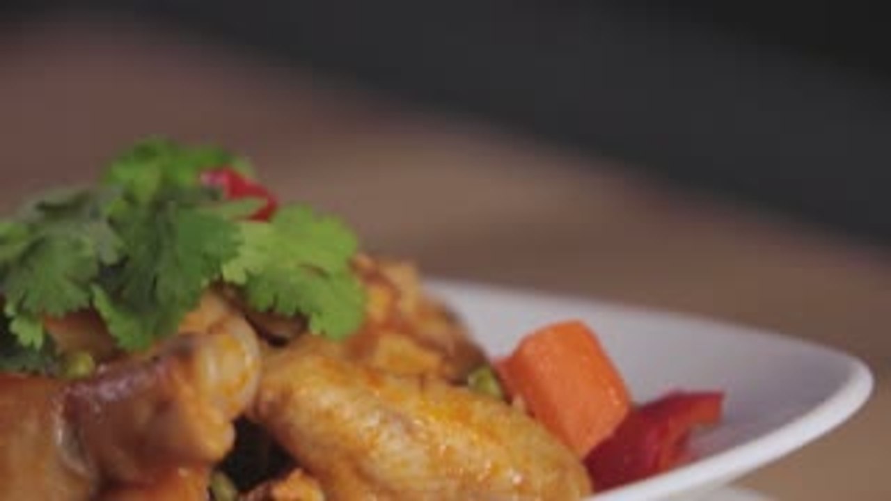 Filipino Braised Chicken In Tomato Sauce