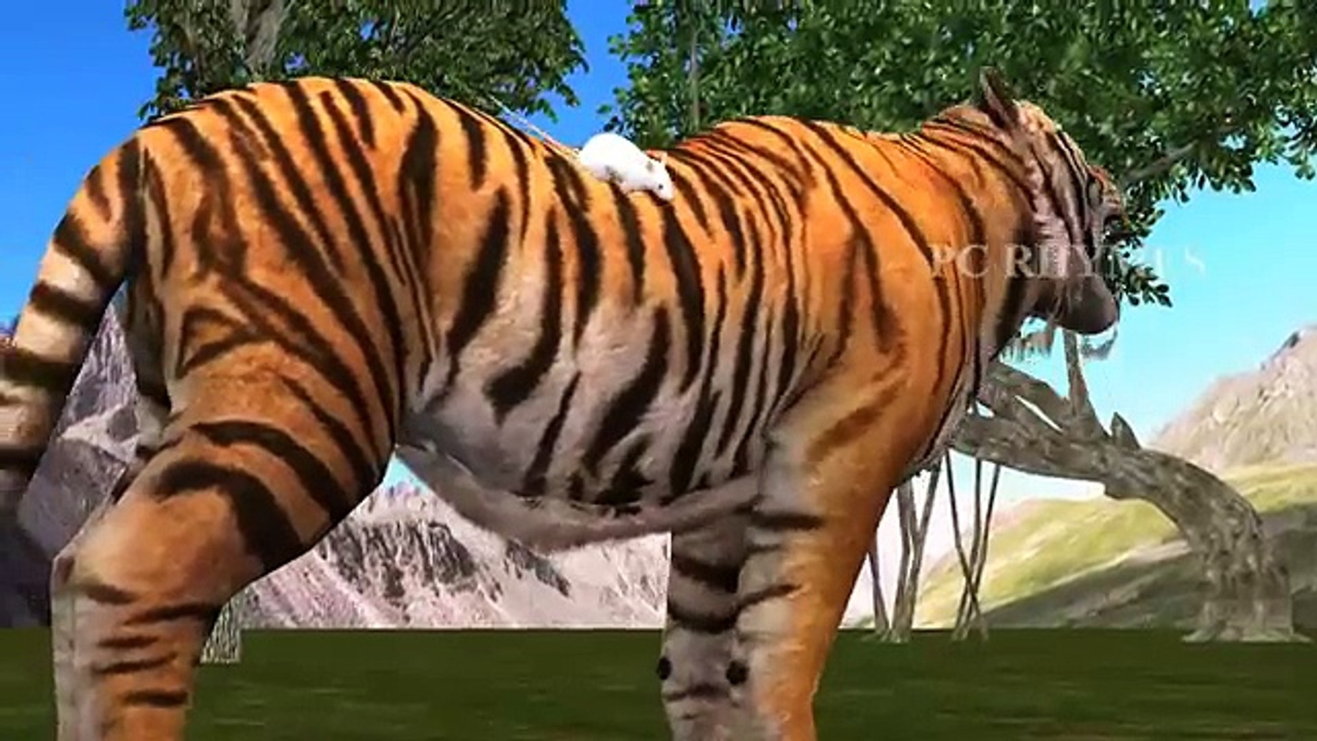 Tiger And Crazy Rat Funny Animation | Latest 3D Funny Cartoon Animation Short Film