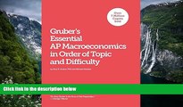Audiobook  Gruber s Essential AP Macroeconomics: In Order of Topic and Difficulty Pre Order