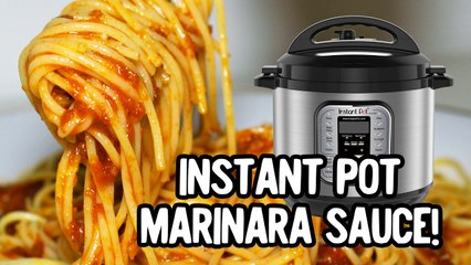 EJ Cooks: Instant Pot Marinara Sauce