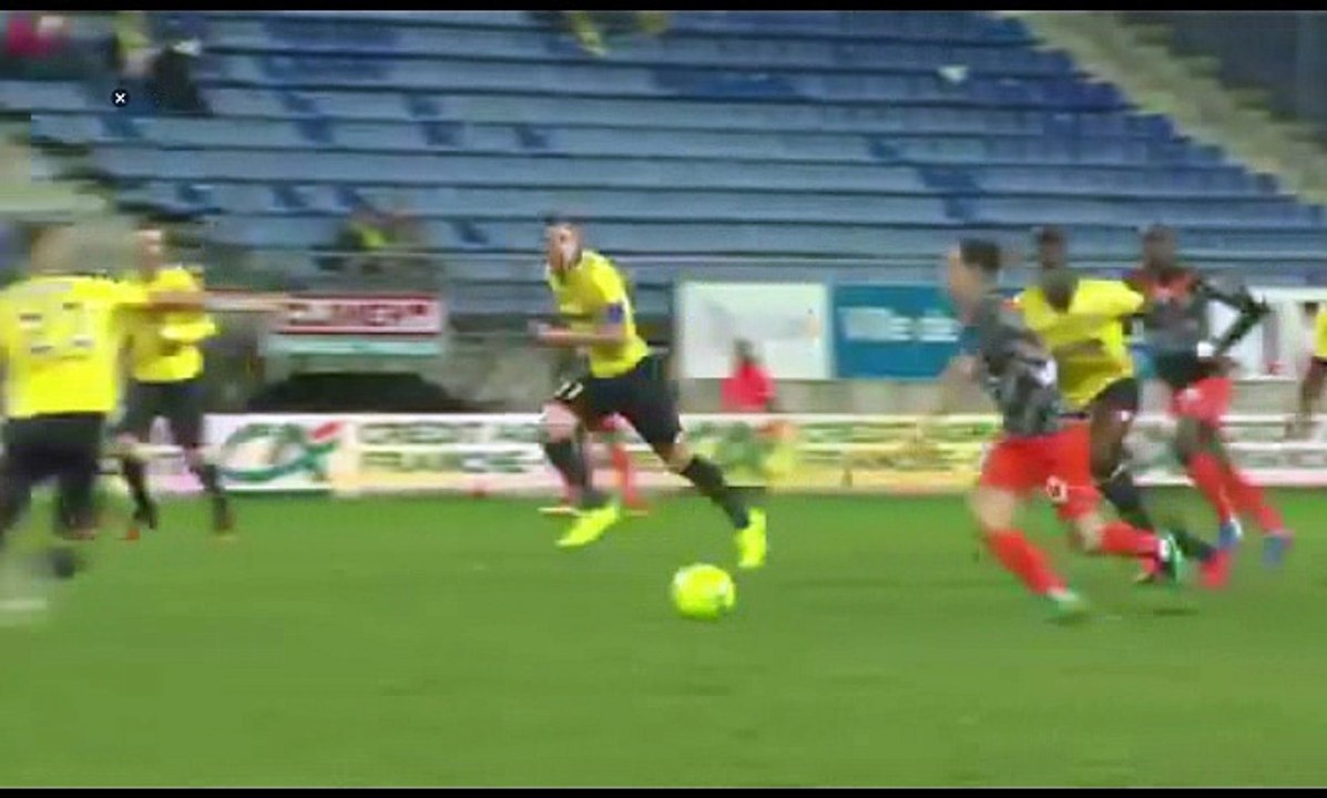Mana Dembele GOAL HD - Sochaux 0-1 Laval 17.02.2017